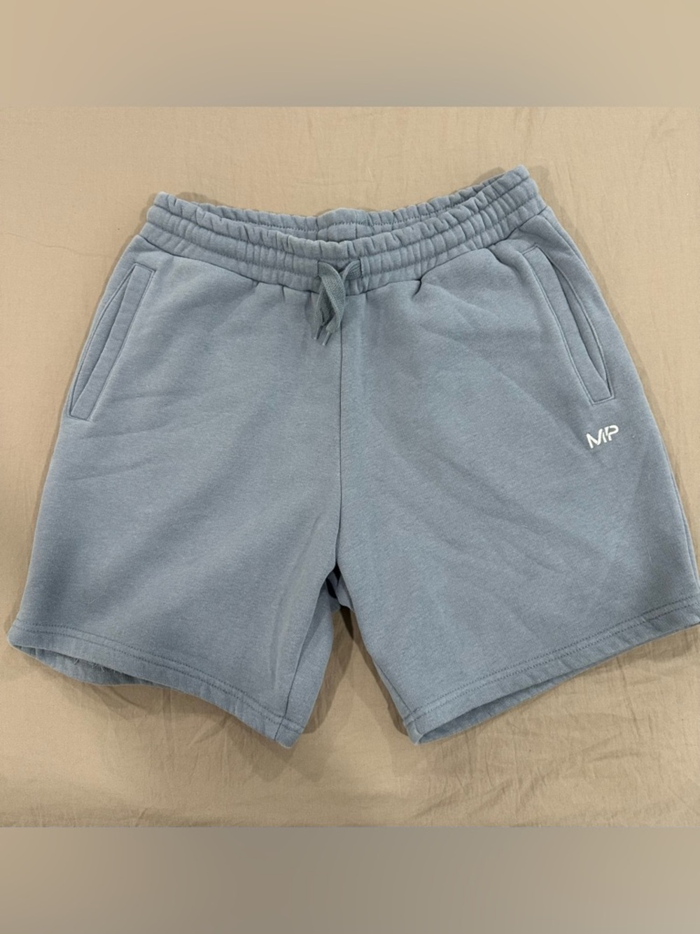 3-Pack Casual Fleece Shorts - Black, Light Blue, Teal - Picture 5 of 11